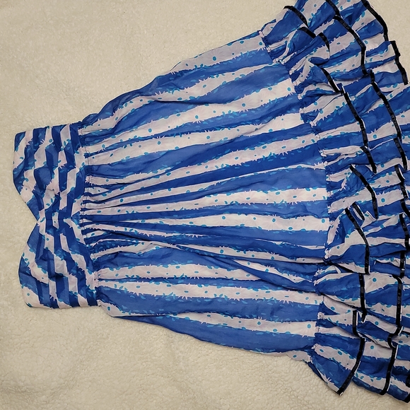 Strapless Babydoll Swing Dress - Picture 1 of 7